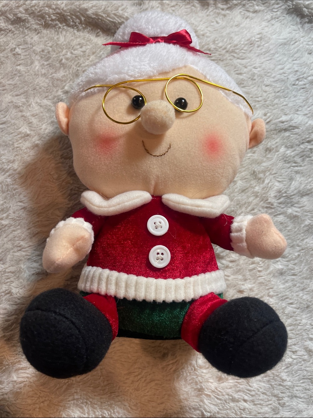 Mrs. Claus decorative holiday toy